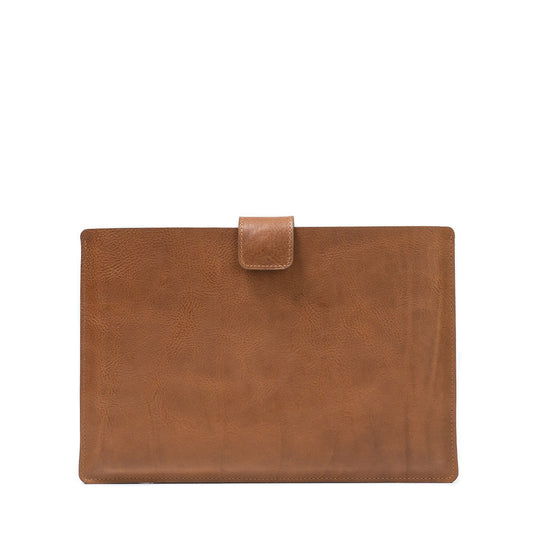 Leather Sleeve for iPad with Magnetic Strap-0